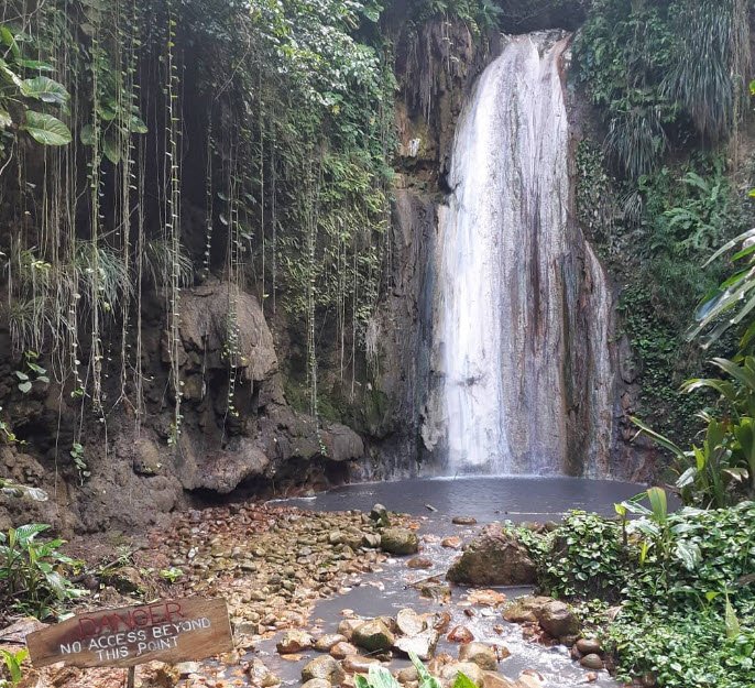 Diamond Falls &amp; Botanical Gardens, Soufrière, Saint Lucia